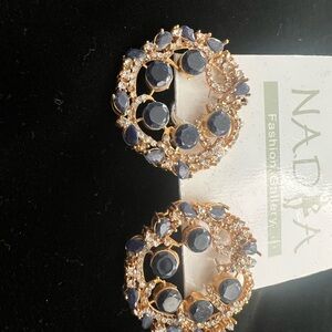Adia Blue Crystal Earrings